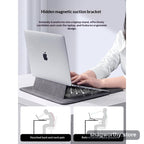 Laptop sleeve closed, flat carry mode | Snagworthy.store