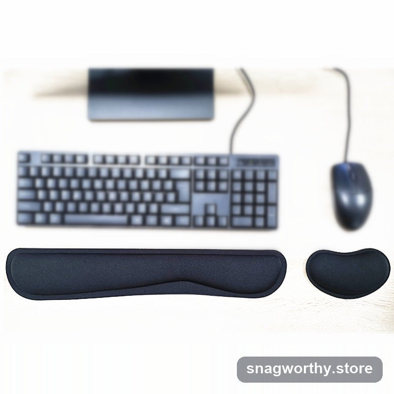 Memory foam keyboard wrist rest | Snagworthy.store