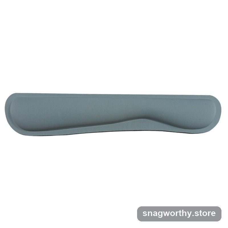 Hands resting comfortably on wrist rest while typing | Snagworthy.store