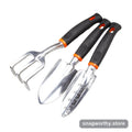 3-piece garden hand tool set: trowel, transplanter and cultivator | Snagworthy.store
