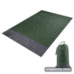 Picnic blanket folded into its drawstring carry pouch | Snagworthy.store