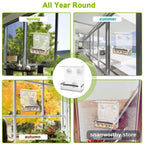 Window bird feeder mounted in different seasons | Snagworthy.store