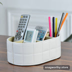 DeskDivide desk organiser, white, side view | Snagworthy.store