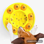 Puzzle treat wheel angled view | Snagworthy.store