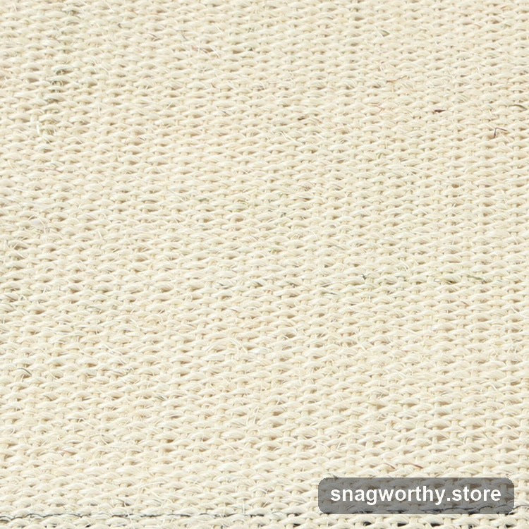 Sisal scratch mat rolled up | Snagworthy.store
