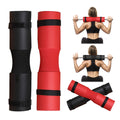 Foam barbell squat pad for bar cushioning