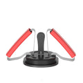Suction cup sit up assist for home ab training