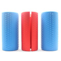 Silicone fat grip sleeves for barbell training