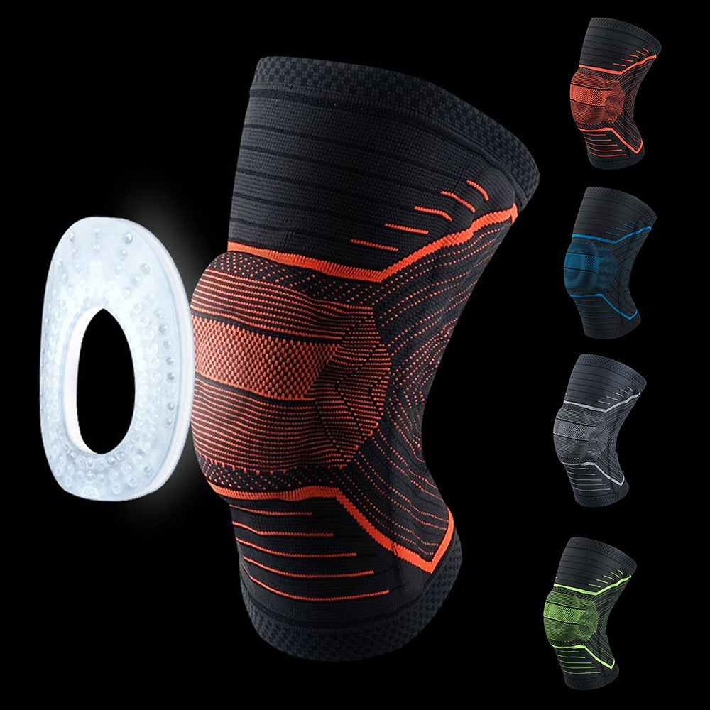 Compression knee sleeve for training support
