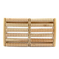 Wooden foot massage roller for tired feet