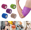 Self adhesive sports recovery wrap tape