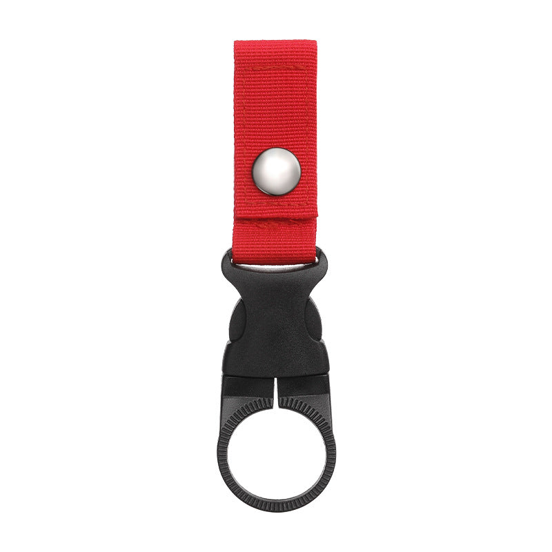 Nylon carabiner water bottle clip