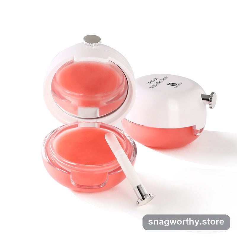 PetalPress Lip Sleeping Mask open compact | Snagworthy.store