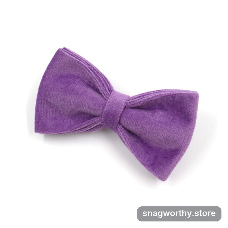 BowTie Dog Collar bow detail | Snagworthy.store