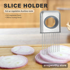 Onion holder slicer in use | Snagworthy.store