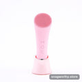 Sonic silicone facial cleansing brush
