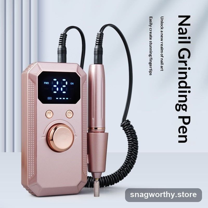 Electric nail and cuticle care grinder