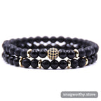 StoneStack bracelet set close up