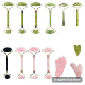 Gua sha stone and face roller sculpting kit | Snagworthy.store