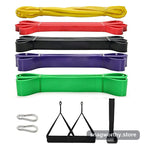 FlexPull Band Set 5-level pull-up assist bands with accessories