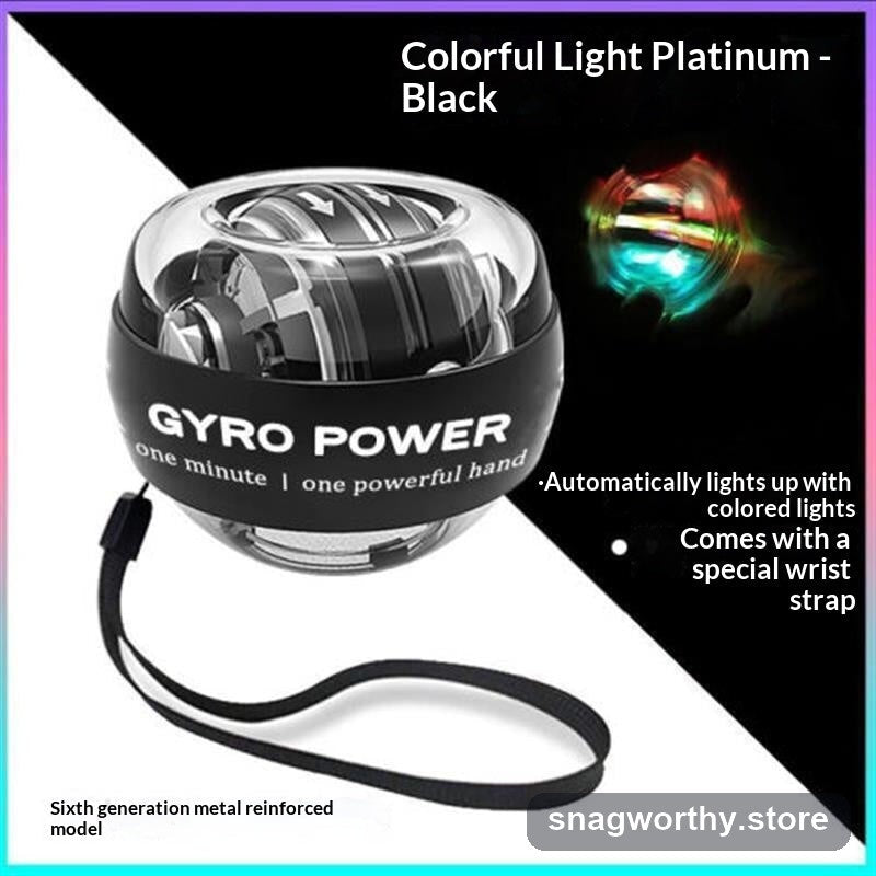 GripSpin Trainer gyroscopic wrist ball with digital counter