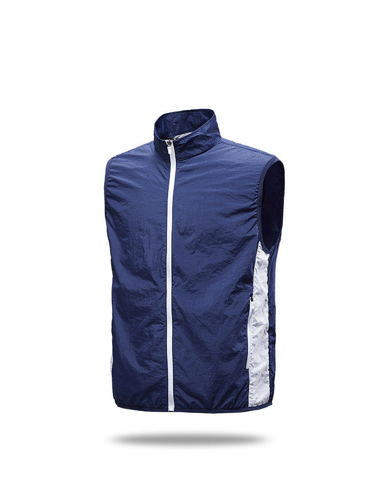 Cooling Fan Vest Blue
