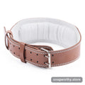 Padded PU weightlifting belt