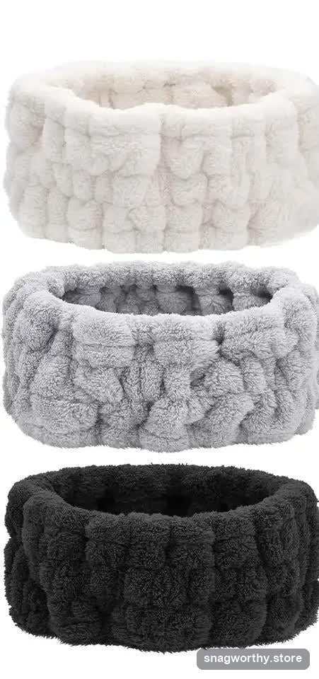 Spa Day Headband Trio three colours | Snagworthy.store