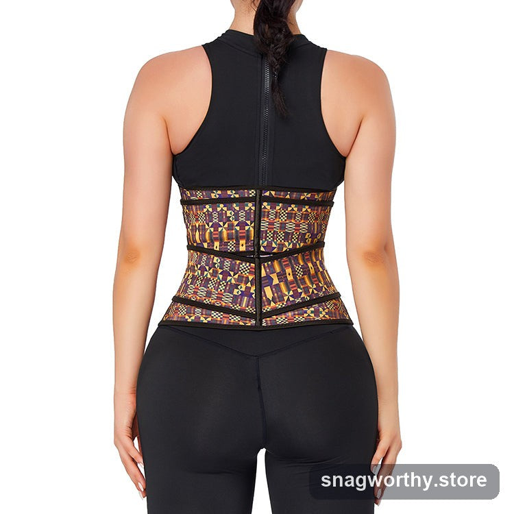 ContourFit Waist Shaper Belt back view | Snagworthy.store
