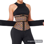 ContourFit Waist Shaper Belt strap tightening | Snagworthy.store