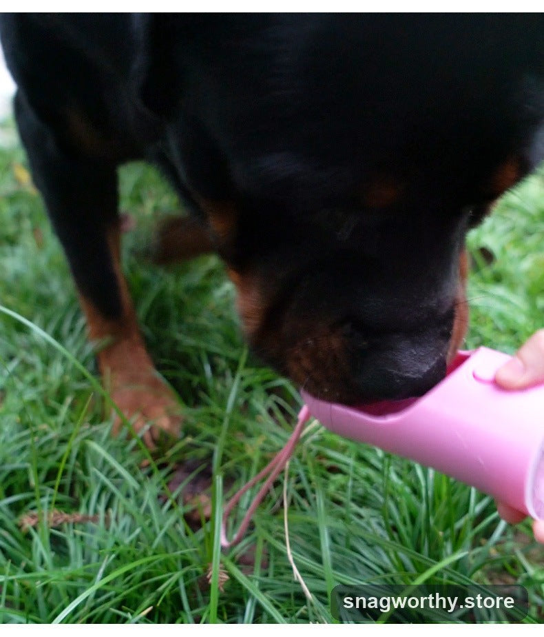 RoamCup Portable Dog Water Bottle rottweiler | Snagworthy.store